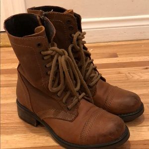 Steven madden combat boots